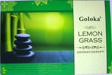 Load image into Gallery viewer, Goloka Lemongrass Premiun Handrolled Incense