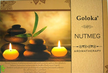 Load image into Gallery viewer, Goloka Nutmeg Premium Handrolled Incense