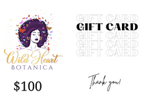 Load image into Gallery viewer, Wildheart Gift Cards
