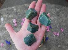 Load image into Gallery viewer, Rough Green Jasper crystal
